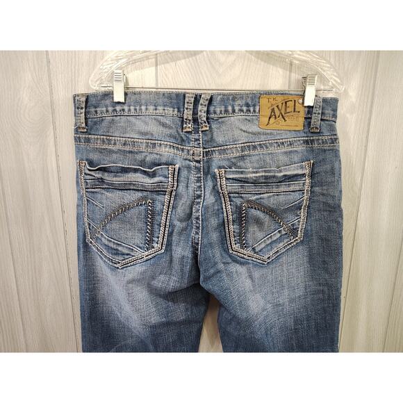 TK Axle Jeans Slim Straight Size 32x30 Western Cowboy Rodeo Ranch Outdoors - Picture 4 of 11